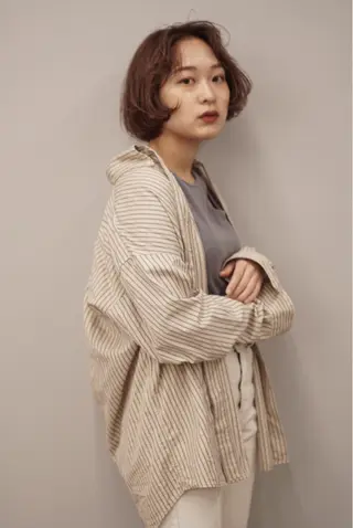 ショート パーマ ZEEN札幌店所属・米林 京祐のヘアスタイル