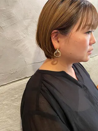 ショート さの あやねのヘアスタイル