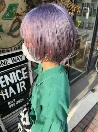 ショート カラー 📍葛西りんたろう/ ENVのヘアスタイル