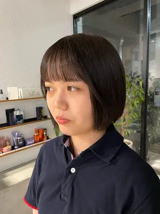 ショート ユウナ🎀レイヤー/ 暖色カラーのヘアスタイル