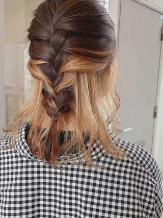 ヘアアレンジ beauty: beast 大名店のヘアスタイル