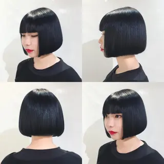 ショート カラー ヘアアレンジ As hair所属・柔らか垢抜けｶﾗｰと ｶｯﾄ🫧ASUKAのヘアスタイル