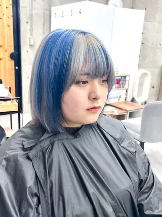 ショート カラー 艶髪✨ブリーチ職人 井手正康のヘアスタイル