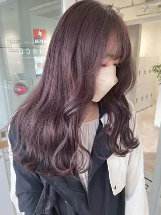 ロング カラー 髪質改善will hairdesignのヘアスタイル