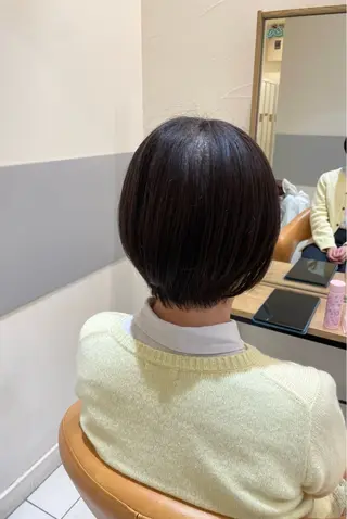 ショート 🪸暖色艶カラー/ shiori🫧のヘアスタイル