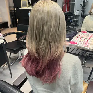 ロング 🫧艶髪/ブリーチ 🐳honami🫧のヘアスタイル