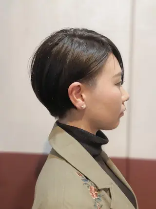 ショート カラー ノグチ ユウキ/ボブのヘアスタイル