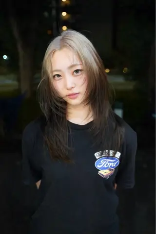 カラー 渋谷/ハイトーン/ 💫airi🪽のヘアスタイル