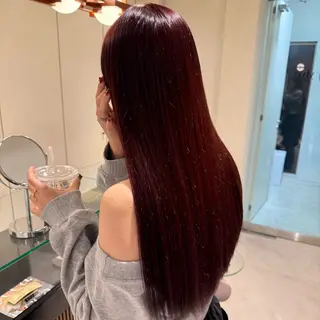 ロング カラー 暖色カラー/白髪染め ちさとのヘアスタイル