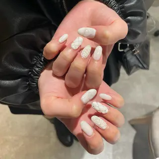 ネイル ハイトーン🦄ネイル 💞のぶちのネイルデザイン