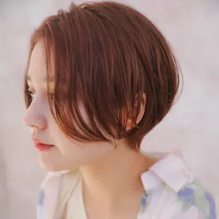 ショート カラー ショートヘア特化 似合せが得意🤩のヘアスタイル