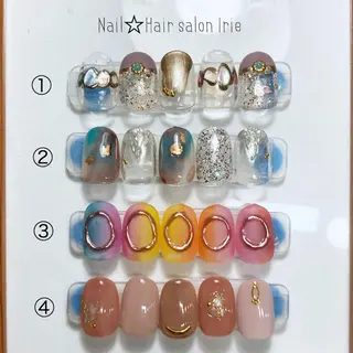 ネイル Hair salon Irie所属・與儀 知佳のネイルデザイン