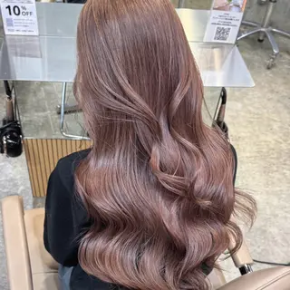 ロング ミルクティーベージュ 🩰🤎miharuのヘアスタイル
