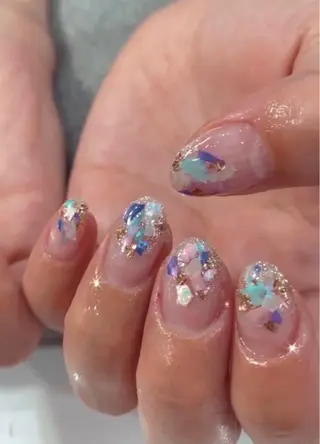 ネイル wooone所属・鶴橋wooone nail.rieのネイルデザイン