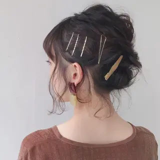 ショート ヘアアレンジ 21salon所属・non .のヘアスタイル