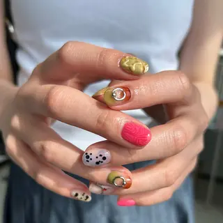 ショート ｵｵﾀｹ ﾚｲﾅのネイルデザイン