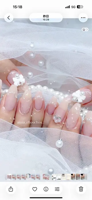 ネイル Anna Sano⭐️のネイルデザイン