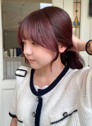 ロング 【艶ヘア】 どうまえのヘアスタイル