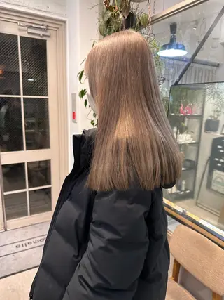 ロング カラー REINA☁️透明感 カラー/ぷつっと♡のヘアスタイル