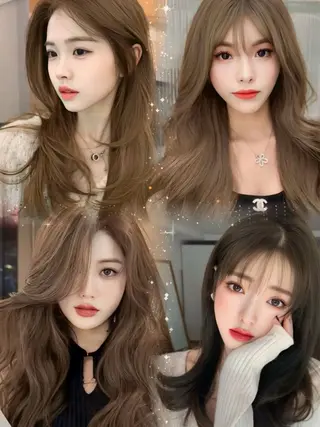 セミロング 映える顔まわり/前髪 特化 💗 ユキマのヘアスタイル