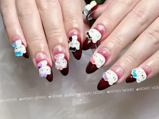 ネイル MOMO 川崎所属・moriki nailのネイルデザイン