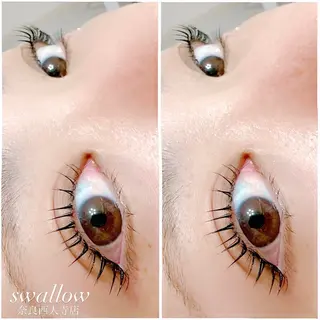 マツエク・マツパ swallow 奈良西大寺店のマツエク・マツパデザイン