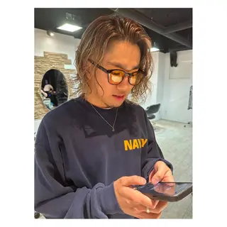 カラー パーマ メンズ メンズパーマ 次元のヘアスタイル