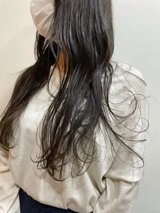 ロング カラー レイヤー／似合わせ TAKUYAのヘアスタイル