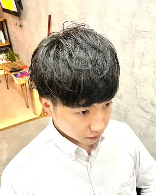 ショート メンズ 鹿児島 TSUBASAのヘアスタイル