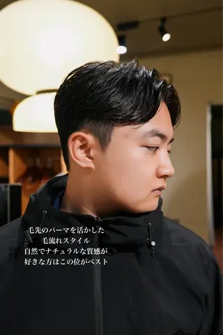 メンズ メンズパーマ いしだ りょうのヘアスタイル