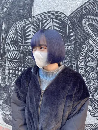 ショート カラー ヘアアレンジ haco+所属・🌈派手髪エクステ ブレイズ🌈ひろとのヘアスタイル