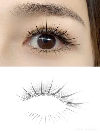 マツエク・マツパ W Salon アイラッシュのマツエク・マツパデザイン