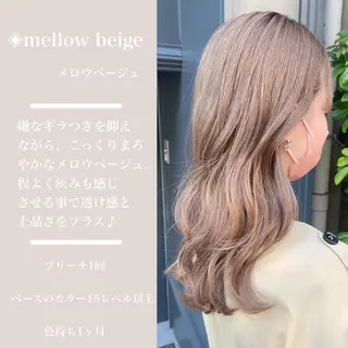 セミロング カラー カラー指名No.1 土井新治❄️のヘアスタイル