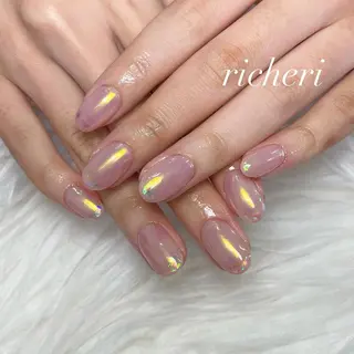 ミディアム ネイル richeri beautyのネイルデザイン