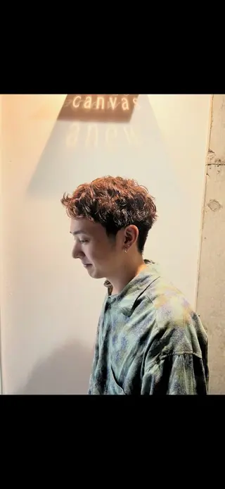 パーマ メンズ canvas anew.所属・🦋ハイトーン🦋/ かのんのヘアスタイル