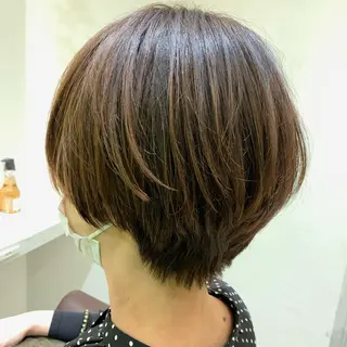 ショート カラー ショート×カラー 🦊堀米早紀【荻窪】のヘアスタイル