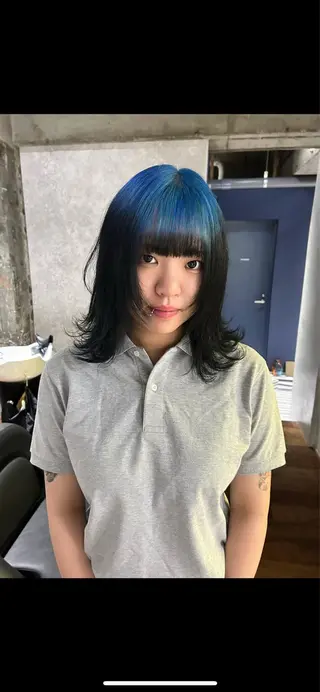 ミディアム カラー ナチュラル・ハイトー ン🏆HINOKIのヘアスタイル