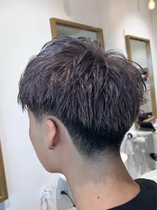 ショート 新潟メンズパーマ⚽️ 髙井　陽のヘアスタイル