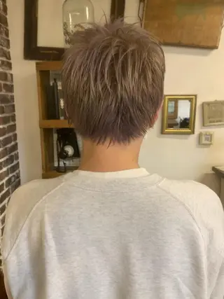 カラー メンズ Joh/メンズカット /レイヤー/ブリーチのヘアスタイル