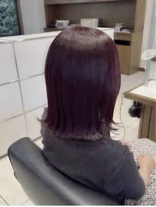 ミディアム 高橋 優実のヘアスタイル