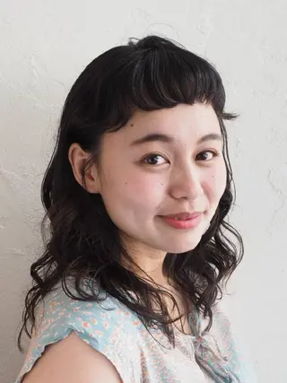パーマ キノシタ ナオユキのヘアスタイル