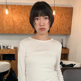 ショート 暖色/パーマ 🌼クニトウメイのヘアスタイル