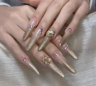 ネイル By moonネイル 🌷ワンホン/韓国風のネイルデザイン