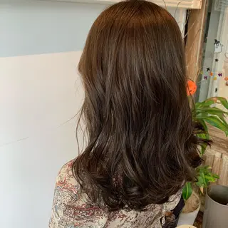 ロング カラー ヘアアレンジ 山崎 澪 レイヤーカット/大宮のヘアスタイル