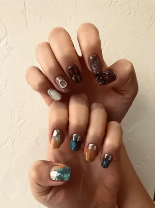 ネイル EARTH上尾店所属・藤倉 千恵美のネイルデザイン