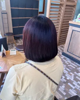 ミディアム カラー 🫧Ai/ ロロネー森ノ宮💖のヘアスタイル