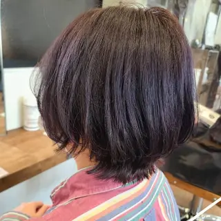 カラー ショート 関口 友菜のヘアスタイル