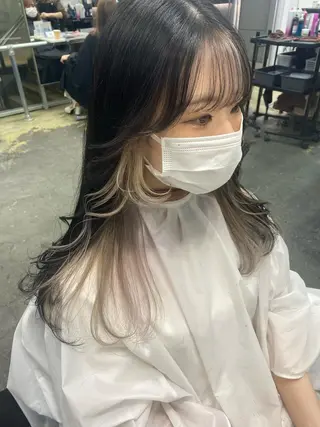 ロング カラー 💗💗韓国レイヤー yu-ki💗💗のヘアスタイル