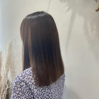 セミロング 松本 玲菜のヘアスタイル