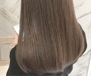 セミロング カラー 福田　洋樹 /  zina博多のヘアスタイル